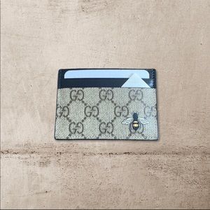 Bumble bee Gucci Card Holder Wallet